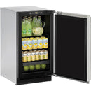 U-Line 18-inch, 3.4 cu. ft. Compact Refrigerator U-2218RS-00B IMAGE 3