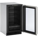 U-Line 18-inch, 3.6 cu. ft. Compact Refrigerator U-2218RGLS-00B IMAGE 2
