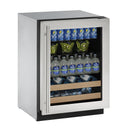 U-Line 4.9 cu. ft. Built-in Beverage Center U-2224BEVS-00B IMAGE 1