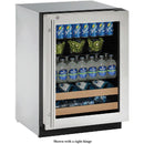 U-Line 4.9 cu. ft. Built-in Beverage Center U-2224BEVS-15B IMAGE 1