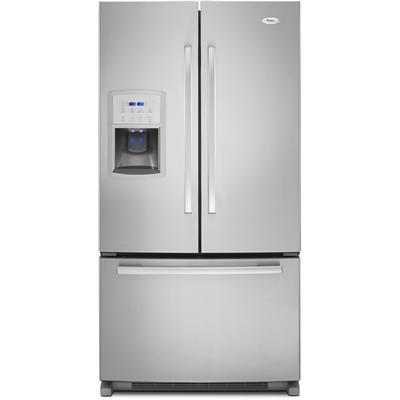 Whirlpool 36-inch, 24.9 cu. ft. French 3-Door Refrigerator with Ice and Water GI5FSAXVY IMAGE 1