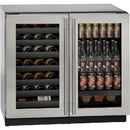 U-Line 7 cu. ft. Built-in Beverage Center U-3036BVWCS-00B IMAGE 1
