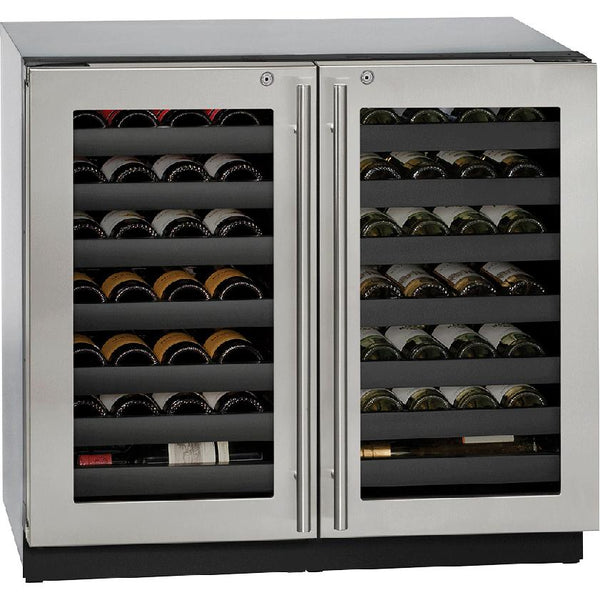 U-Line 7 cu. ft. 62-bottle Built-in Wine Cooler U-3036WCWCS-13B IMAGE 1