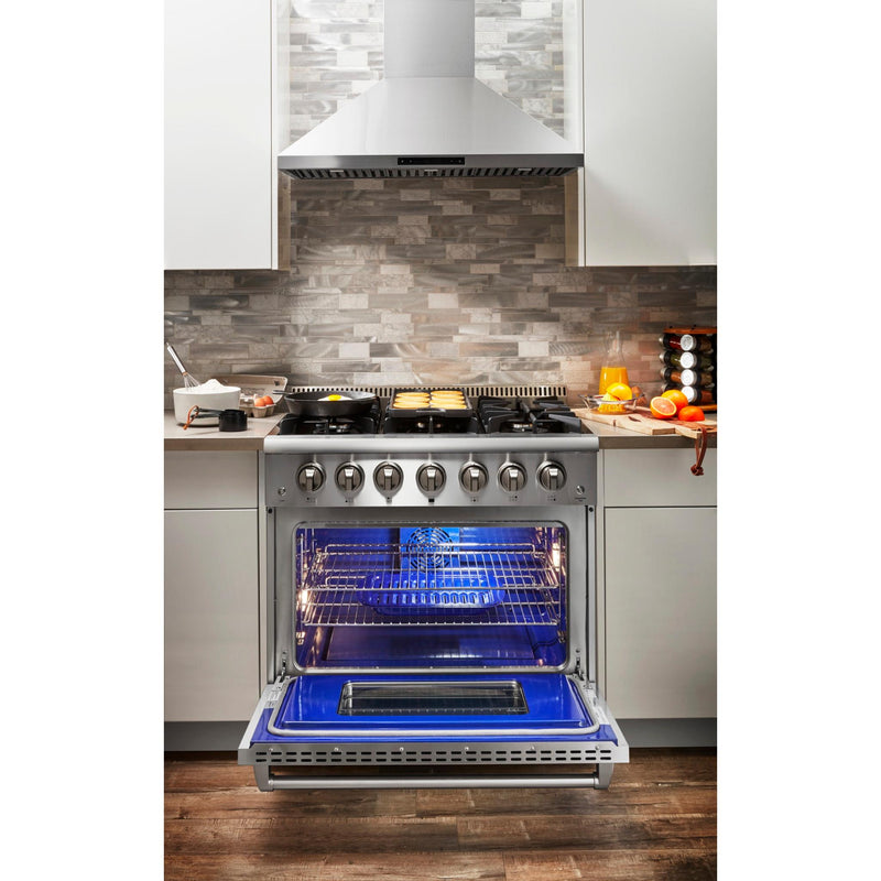 Thor Kitchen 36-inch Freestanding Gas Range HRG3618U IMAGE 11