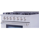 Thor Kitchen 36-inch Freestanding Gas Range HRG3618U IMAGE 6