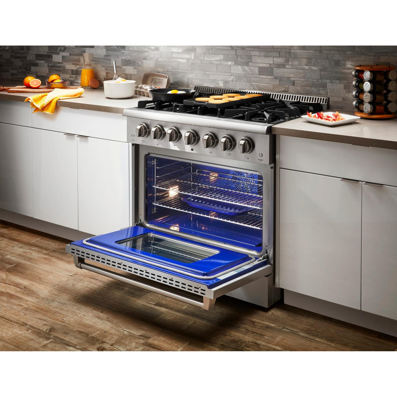 Thor Kitchen 36-inch Freestanding Gas Range HRG3618U IMAGE 8