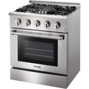 Thor Kitchen 30-inch Slide-In Dual-Fuel Range HRD3088U IMAGE 6