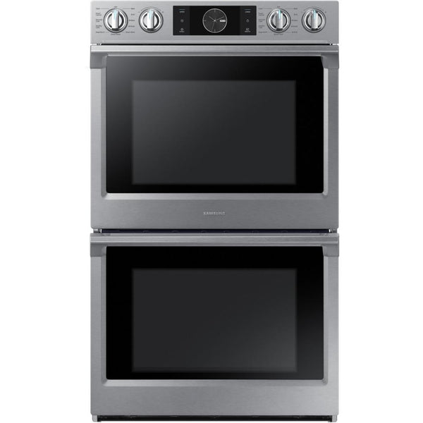 Samsung 30-inch, 10.2 cu.ft. Built-in Double Wall Oven with Convection Technology NV51K7770DS/AA IMAGE 1