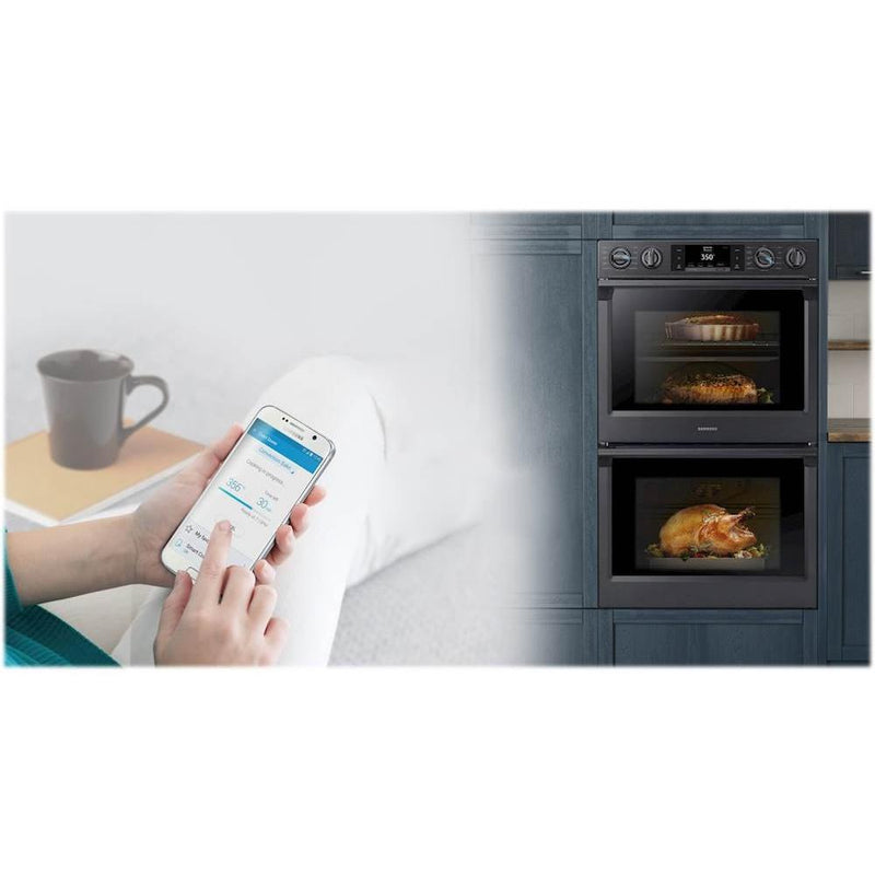 Samsung 30-inch, 10.2 cu.ft. Built-in Double Wall Oven with Convection Technology NV51K7770DG/AA IMAGE 10