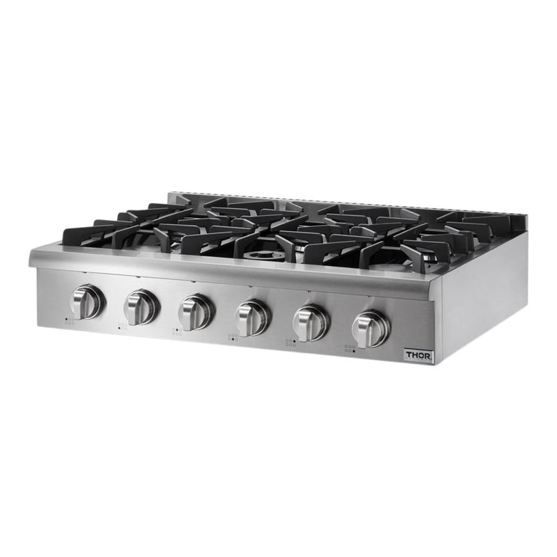 Thor Kitchen 36-inch Gas Rangetop HRT3618U IMAGE 2