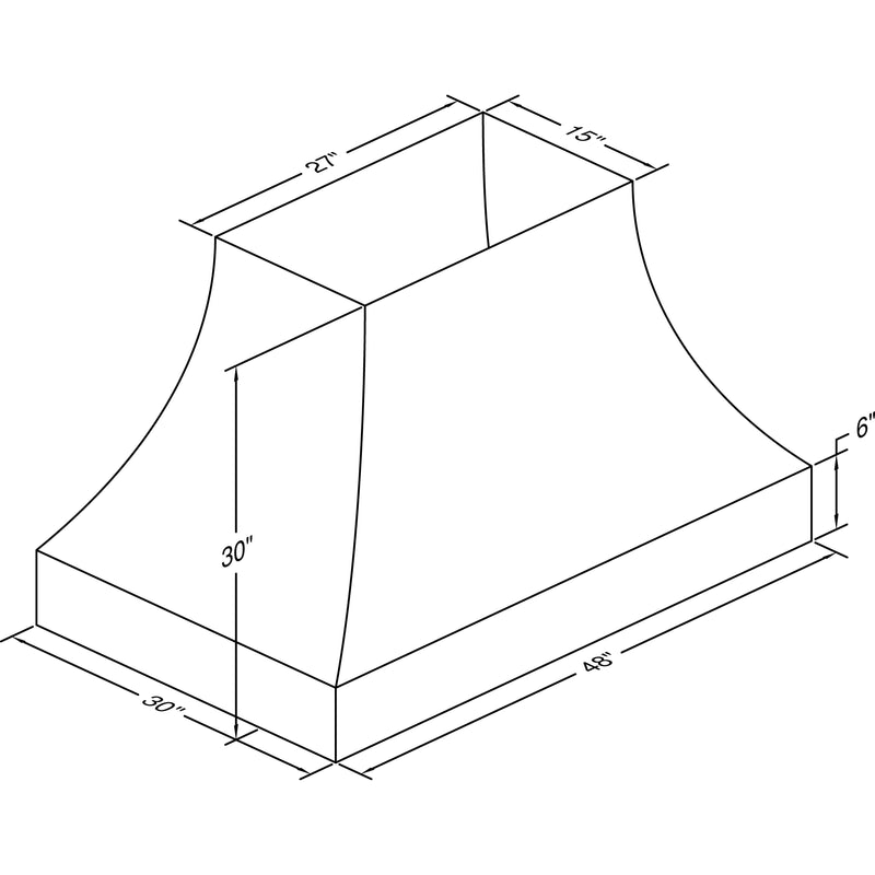Vent-A-Hood 48-inch Ceiling Mount Range Hood JDIH448/C3SS IMAGE 2
