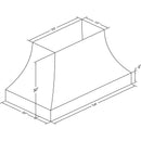 Vent-A-Hood 54-inch Ceiling Mount Range Hood JDIH254/C3SS IMAGE 2