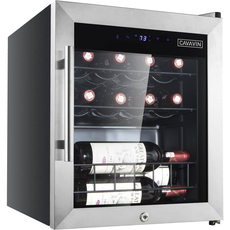 Cavavin 15-Bottle Sobra Collection Wine Cellar with One-Touch LED Digital Control B-015WSZ IMAGE 4