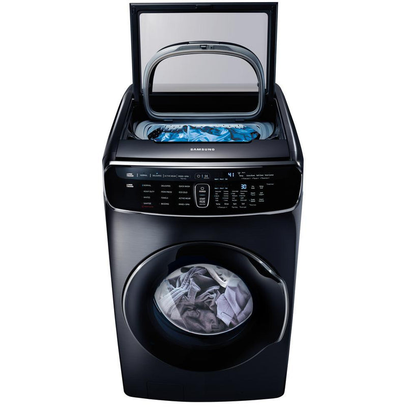 Samsung 6.9 cu. ft. Top and Front Loading Washer with FlexWash™ WV60M9900AV/A5 IMAGE 3