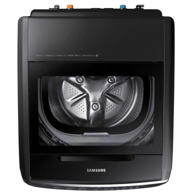 Samsung 6.9 cu. ft. Top and Front Loading Washer with FlexWash™ WV60M9900AV/A5 IMAGE 4