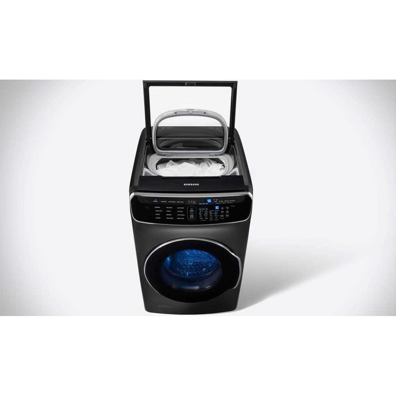 Samsung 6.9 cu. ft. Top and Front Loading Washer with FlexWash™ WV60M9900AV/A5 IMAGE 6