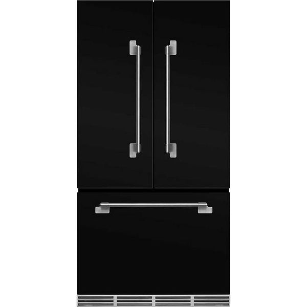 AGA 36in Elise Counter-Depth French Door Refrigerator MELFDR23-BLK IMAGE 1