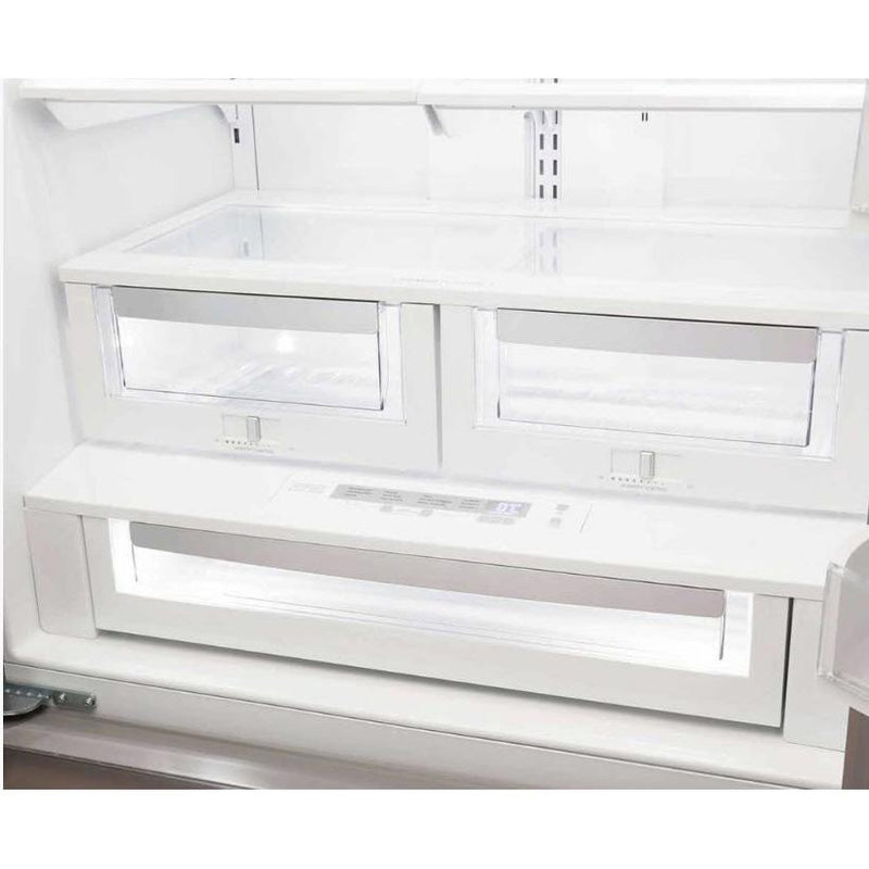 AGA 36in Elise Counter-Depth French Door Refrigerator MELFDR23-BLK IMAGE 5
