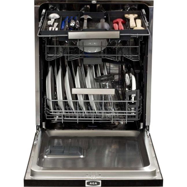 AGA 24-inch Built-In Dishwasher with Smartsoil™ Sensor AELTTDW-BLK IMAGE 2