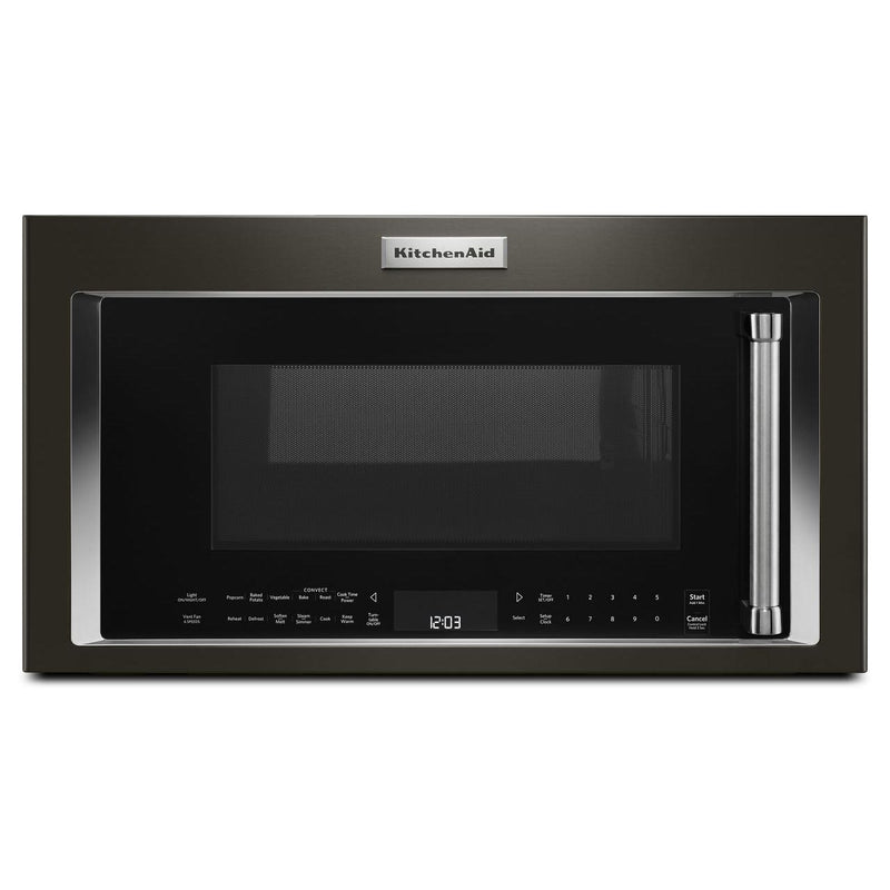 KitchenAid 30-inch, 1.9 cu. ft. Over-the-Range Microwave Oven with Convection YKMHC319EBS IMAGE 1