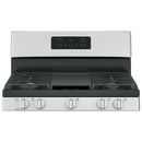 GE 30-inch Freestanding Gas Range with Steam Clean JCGBS66SEKSS IMAGE 4