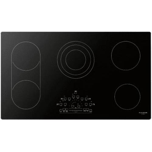 Fulgor Milano 36-inch Built-In Electric Cooktop with  Slide Touch Controls F6RT36S2 IMAGE 1
