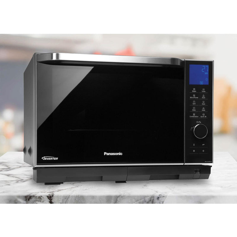 Panasonic 1.0 cu. ft. Countertop Microwave Oven with Steam Cooking NN-DS58HB IMAGE 6