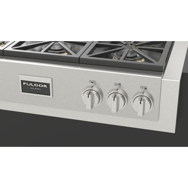 Fulgor Milano 36-inch Buit-in Gas Rangetop with 6 Burners F6GRT366S1 IMAGE 10