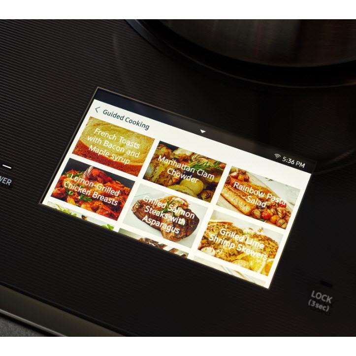Dacor 36-inch Built-in Induction Cooktop with Flex Zone™ DTI36M977BB/DA IMAGE 3