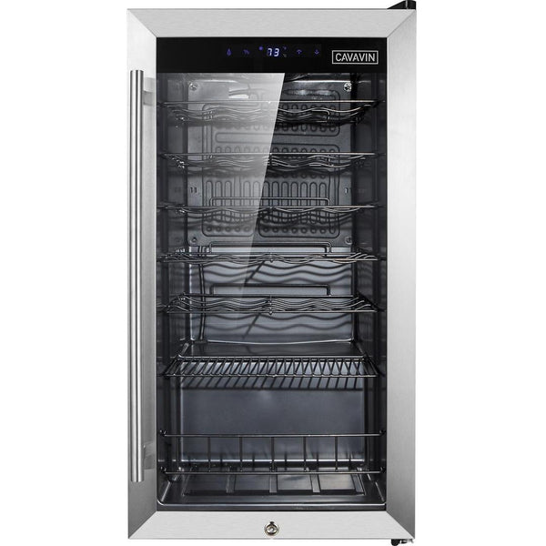 Cavavin 28-Bottle Sobra Collection Wine Cellar with One-Touch LED Digital Controls B-028WSZ IMAGE 1