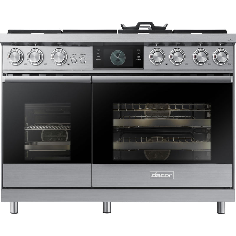 Dacor 48-inch Freestanding Dual-Fuel Range with Real Steam™ DOP48M96DLS IMAGE 10