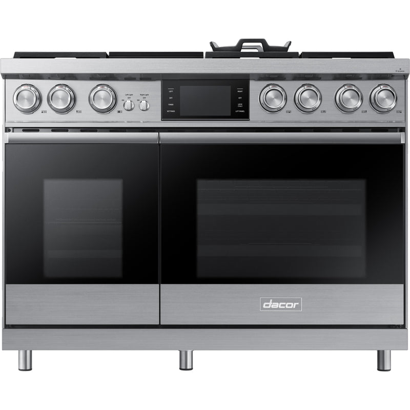 Dacor 48-inch Freestanding Dual-Fuel Range with Real Steam™ DOP48M96DLS IMAGE 7