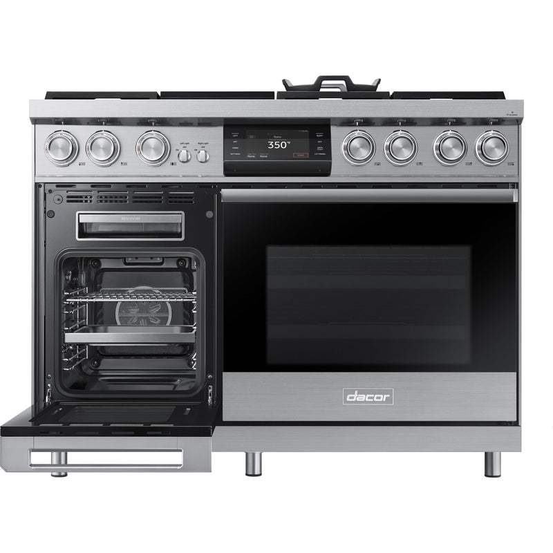 Dacor 48-inch Freestanding Dual-Fuel Range with Real Steam™ DOP48M96DLS IMAGE 8