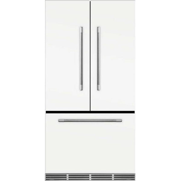 AGA 36in Mercury Counter-Depth French Door Refrigerator MMCFDR23-WHT IMAGE 1