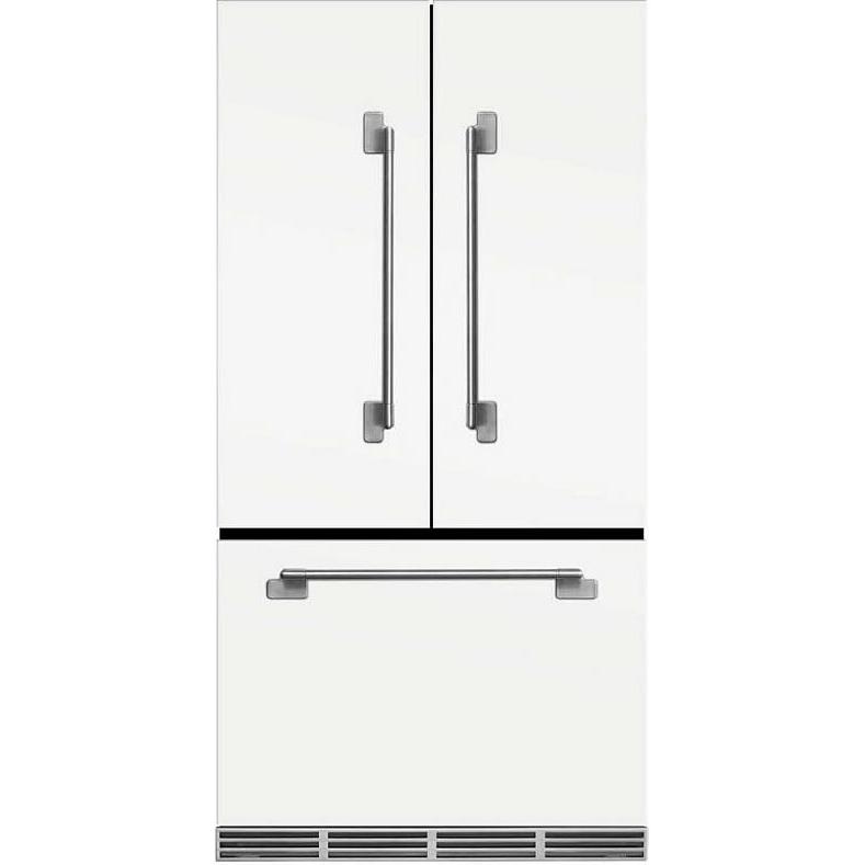 AGA 36in Elise Counter-Depth French Door Refrigerator MELFDR23-WHT IMAGE 1