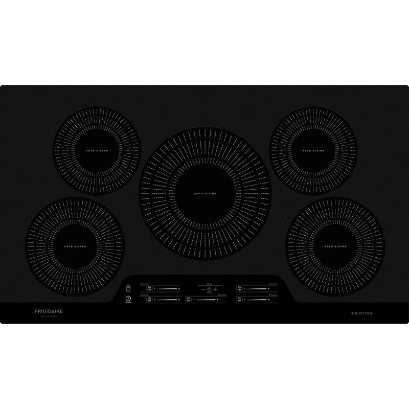 Frigidaire Gallery 36-inch Built-In Induction Cooktop with Sizing? Elements FGIC3666TB IMAGE 2