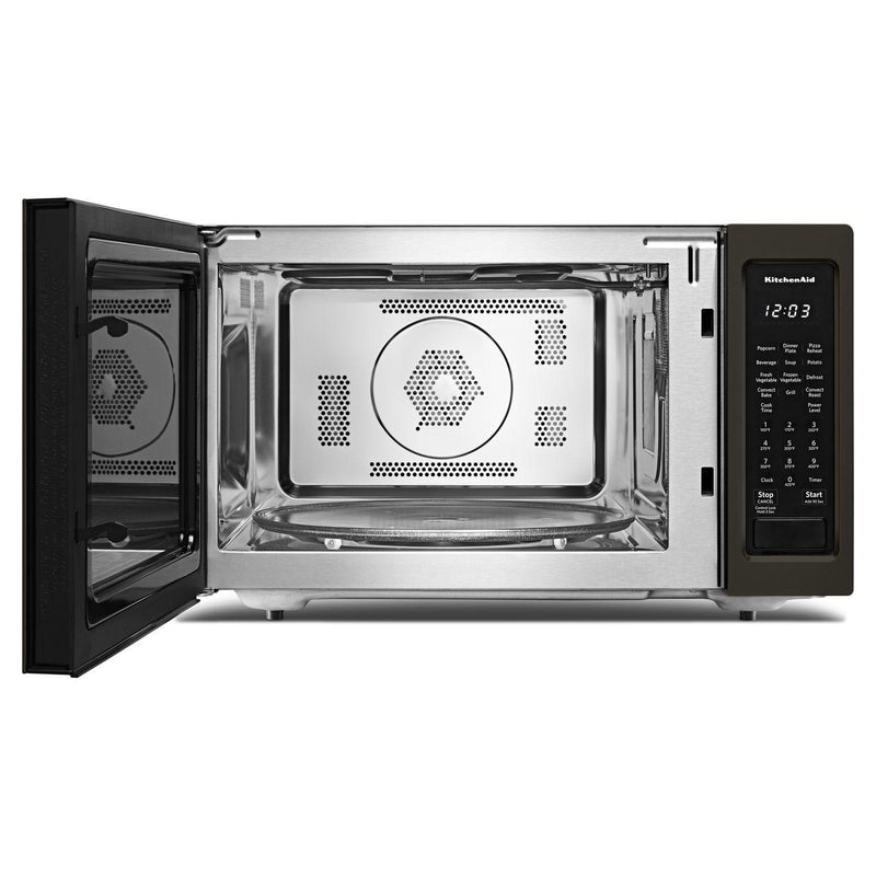 KitchenAid 1.5 cu.ft. Countertop Microwave Oven KMCC5015GBS IMAGE 2