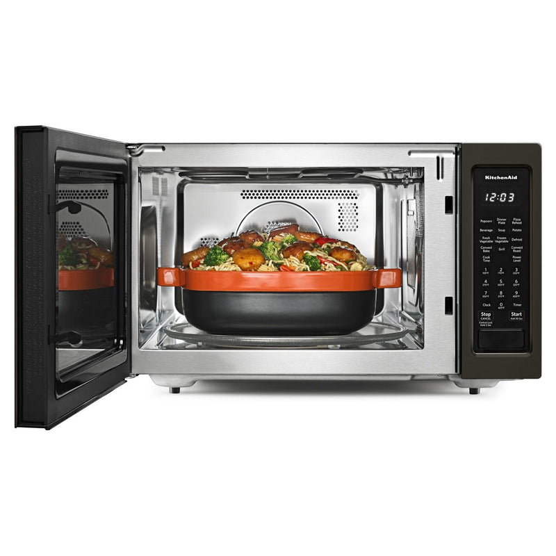 KitchenAid 1.5 cu.ft. Countertop Microwave Oven KMCC5015GBS IMAGE 6