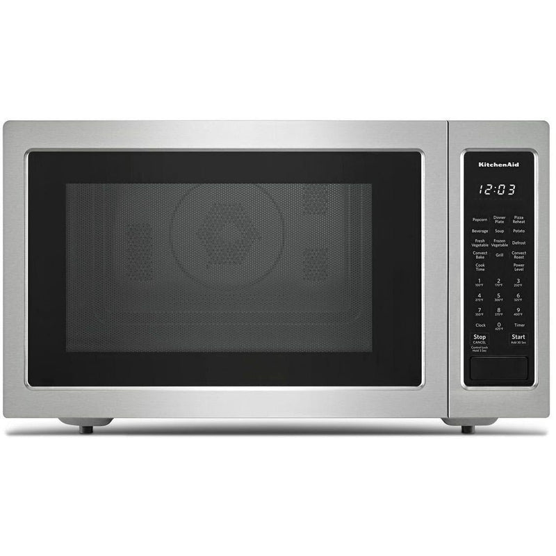 KitchenAid 1.5 cu.ft. Countertop Microwave Oven KMCC5015GSS IMAGE 1
