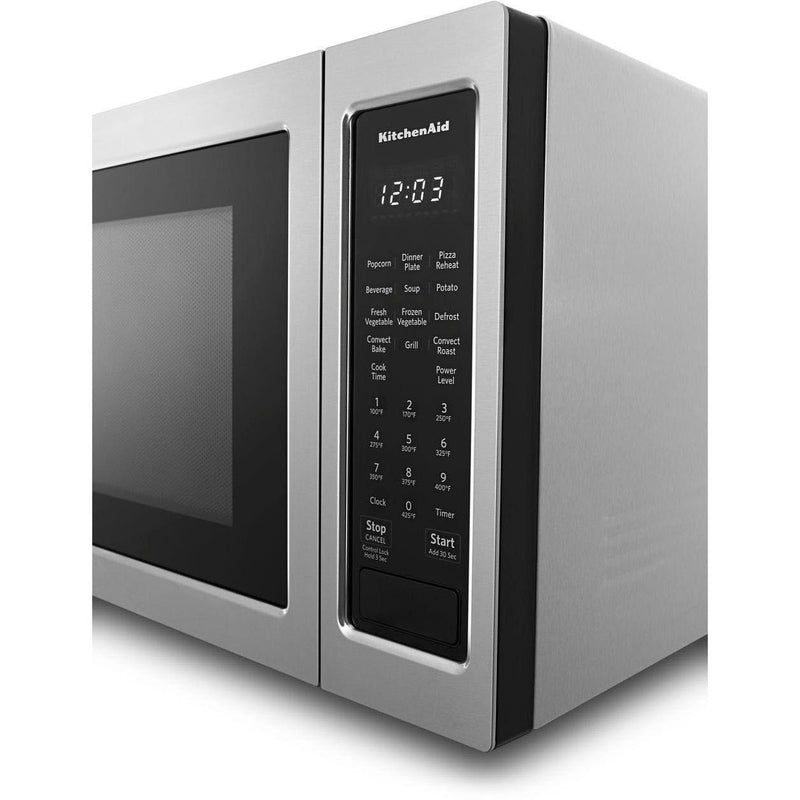 KitchenAid 1.5 cu.ft. Countertop Microwave Oven KMCC5015GSS IMAGE 6