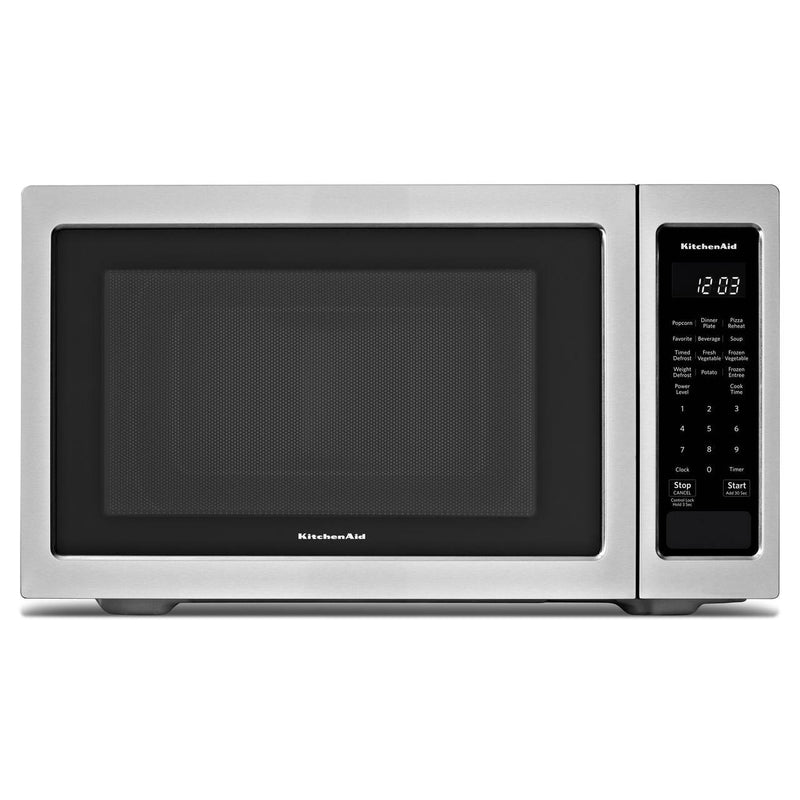 KitchenAid 22-inch, 1.6 cu. ft. Countertop Microwave Oven YKMCS1016GS IMAGE 1