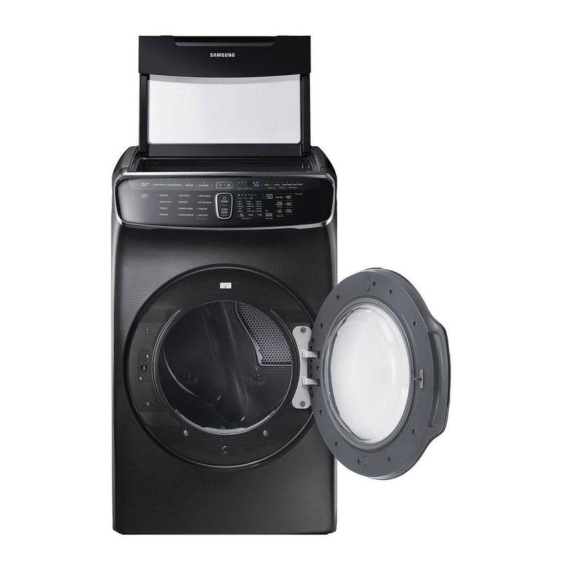 Samsung 7.5 cu. ft. Electric Dryer with FlexDry™ DVE60M9900V/AC IMAGE 2
