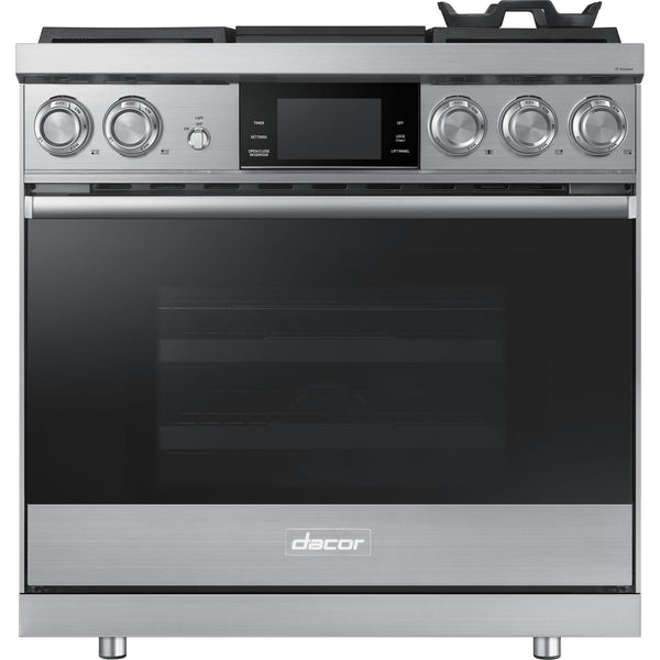 Dacor 36-inch Freestanding Ranges with Real Steam™ DOP36M94DLS IMAGE 1