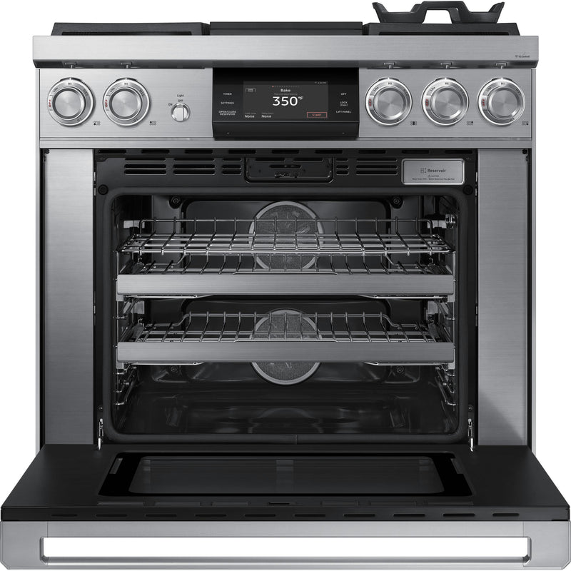 Dacor 36-inch Freestanding Ranges with Real Steam™ DOP36M94DLS IMAGE 2