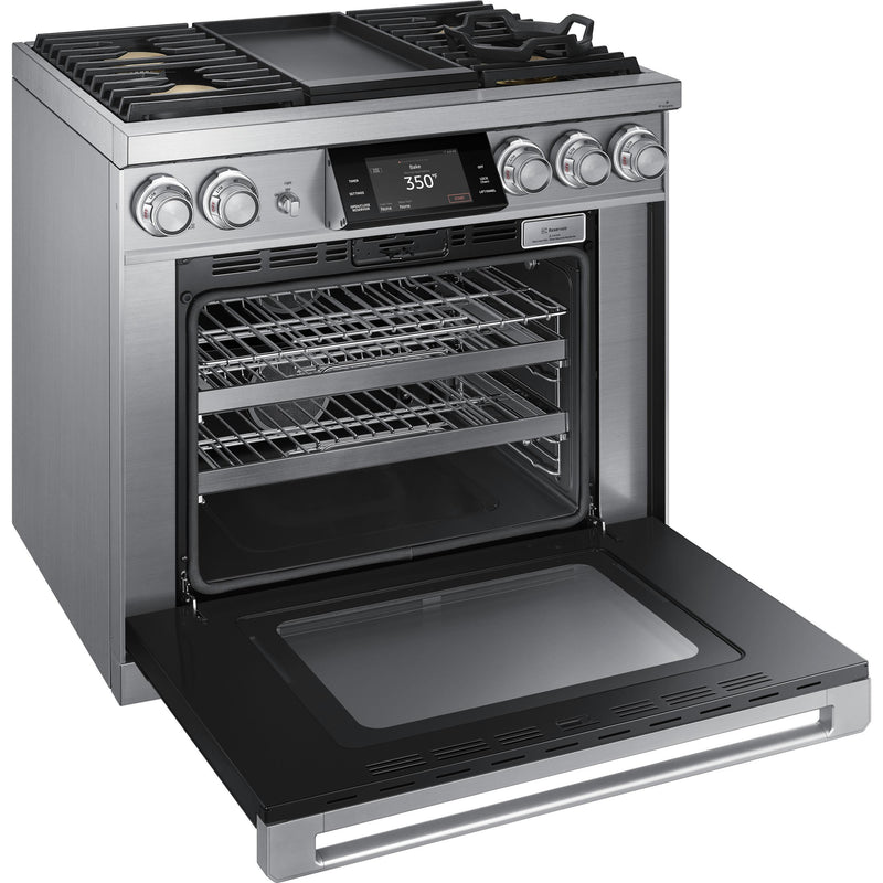 Dacor 36-inch Freestanding Ranges with Real Steam™ DOP36M94DLS IMAGE 8
