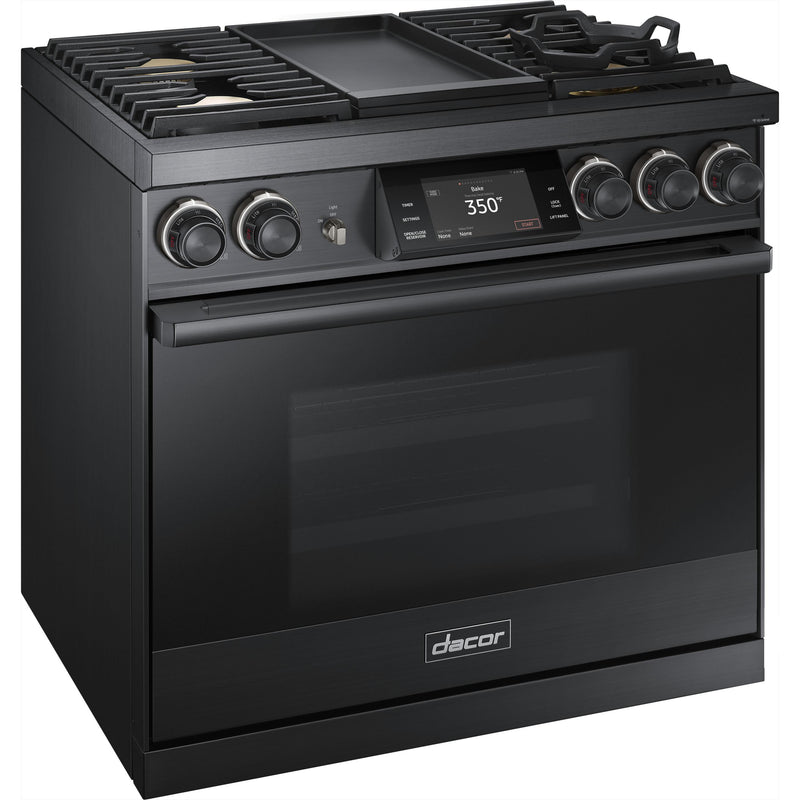 Dacor 36-inch Freestanding Ranges with Real Steam™ DOP36M94DLM IMAGE 7