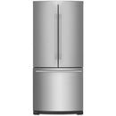 Whirlpool 30-inch, 19.68 cu. ft. Freestanding French 3-Door Refrigerator with FreshFlow™ Air Filter WRFA60SFHZ IMAGE 1