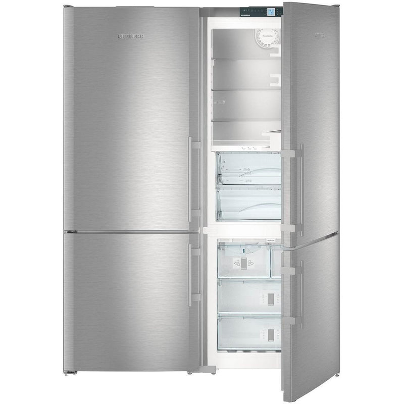 Liebherr 60-inch, 24.6 cu. ft. Built-in Refrigerator and Freezer Combo SBS 32S2 IMAGE 3