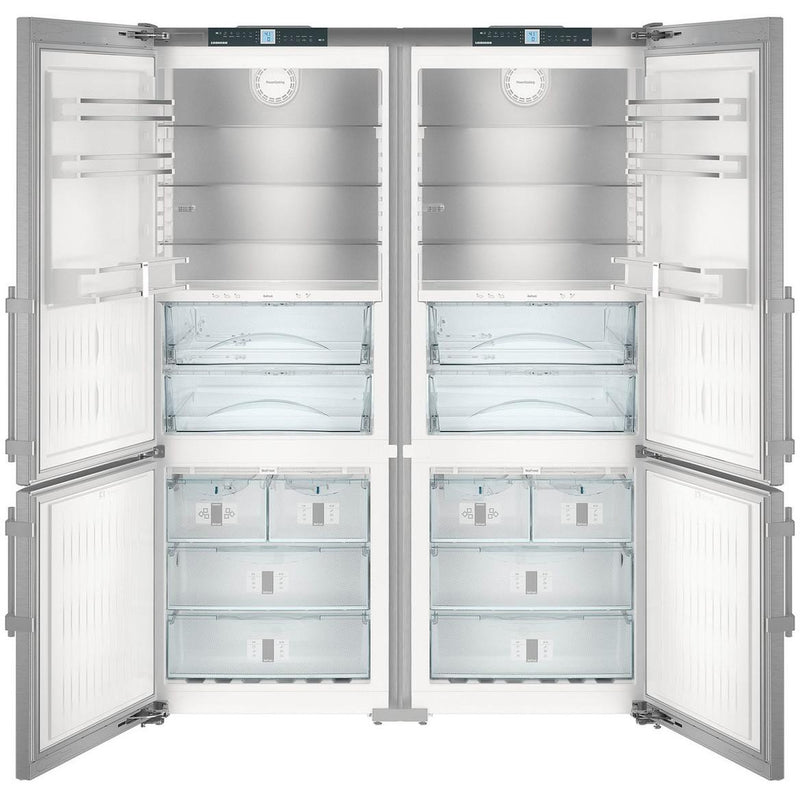 Liebherr 60-inch, 24.6 cu. ft. Built-in Refrigerator and Freezer Combo SBS 32S2 IMAGE 4
