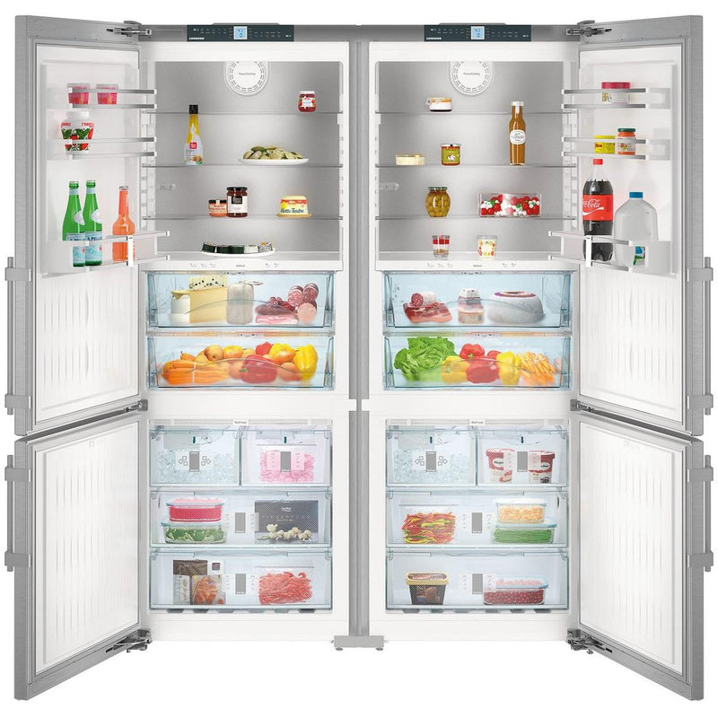 Liebherr 60-inch, 24.6 cu. ft. Built-in Refrigerator and Freezer Combo SBS 32S2 IMAGE 7